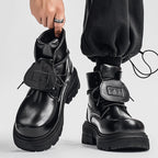 Damen Robuste und stylische Schnürstiefel mit modischem Design R&B
