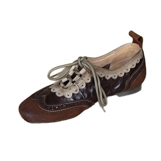 Damen elegante Ballerinas mit verspieltem Riemchen-Design R&B