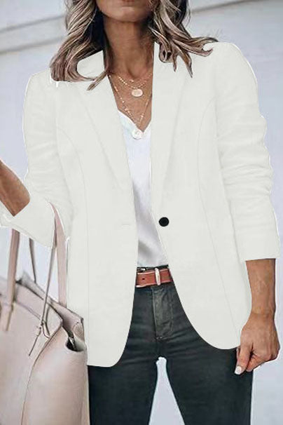 Damen Blazerjacke mit elegantem Schnitt und vielseitigen Stylingmöglichkeiten R&B