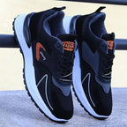 Damen moderne Sport Sneakers mit atmungsaktivem Mesh-Obermaterial und dämpfendem Fußbett