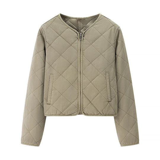Damen gesteppte Übergangsjacke mit modernem Schnitt und praktischen Seitentaschen R&B