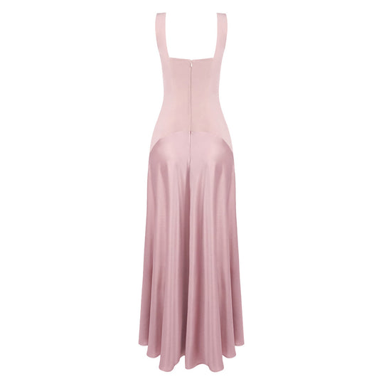Damen elegantes Kleid mit figurformendem Schnitt und elegantem Reißverschluss R&B