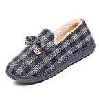 Damen Hausschuh-Slipper mit kuscheligem Kunstfell-Innenfutter