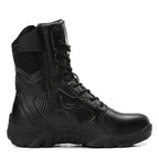Herren strategische Einsatzstiefel mit verstärktem Knöchelschutz und rutschfester Sohle R&B