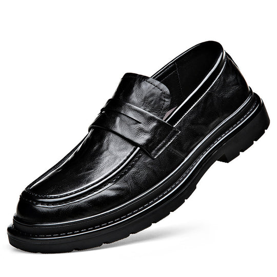 Herren Elegante Leder Mokassins mit rutschfester Sohle und komfortablem Innenfutter R&B