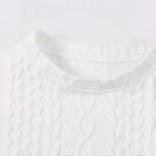 Damen Statement-Strickpullover mit strukturiertem Design R&B