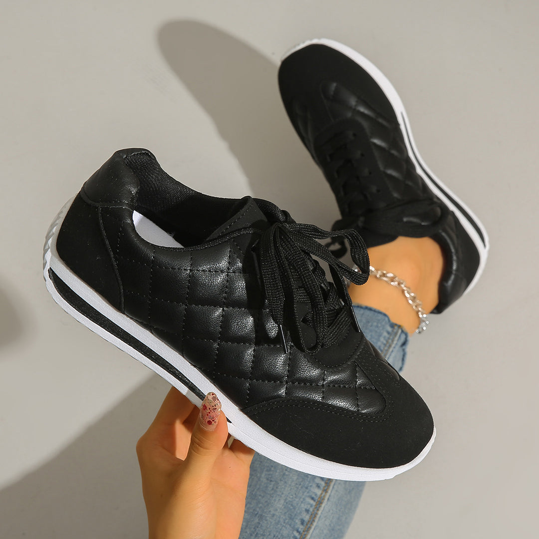 Damen Sportliche Sneakers mit gepolstertem Innenfutter und rutschfester Sohle R&B