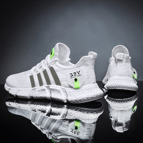 Damen Atmungsaktive Sport Sneakers mit stoßdämpfender Sohle und flexibler Konstruktion R&B