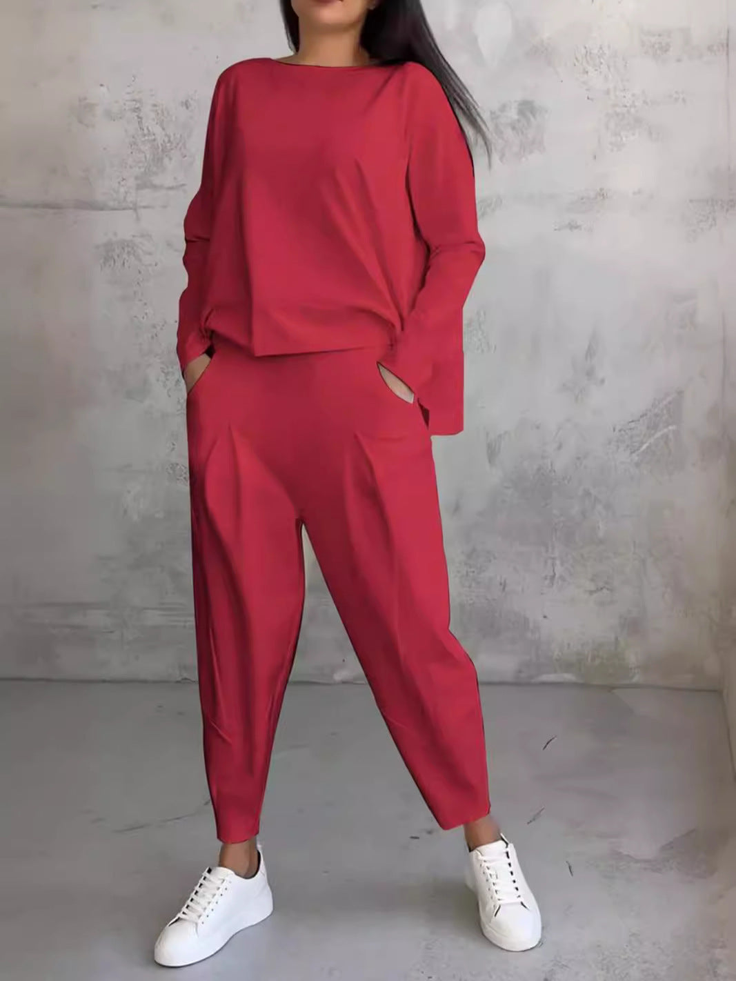 Damen Set aus weichem Jersey mit lässigem Schnitt