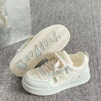 Damen Modische Sneakers mit verspieltem Design und hochwertigem Obermaterial