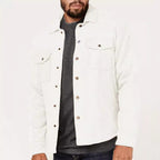 Herren Cordjacke mit praktischen Taschen und stylischem Design R&B