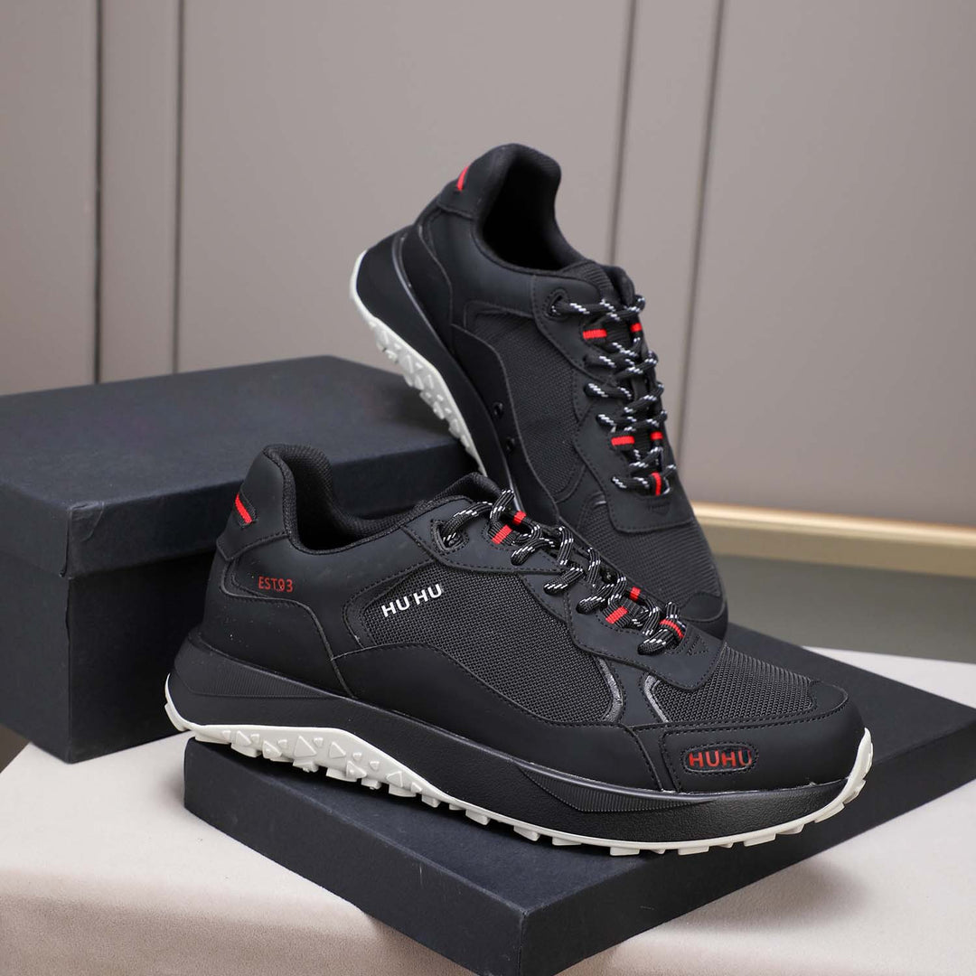 Damen Sportive Lauf-Sneaker mit rutschfester Sohle und atmungsaktiver Oberflächenstruktur R&B