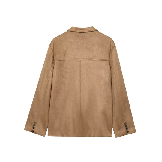 Damen eleganter und modischer Blazer mit praktischen Taschen R&B