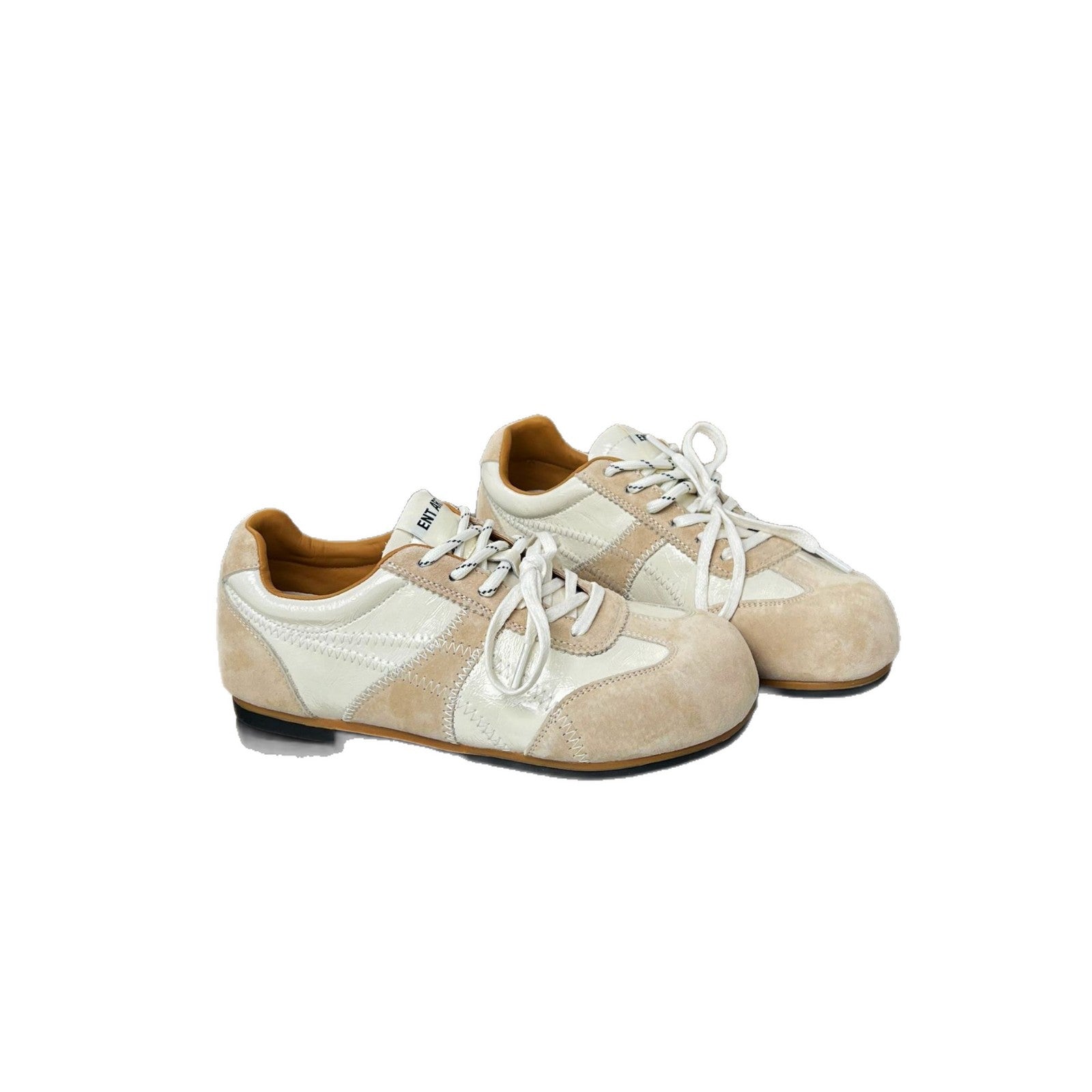 Damen Sportive Sneakers mit atmungsaktiver Multimaterial-Oberfläche R&B