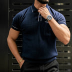 Herren stilvolles Poloshirt mit Brusttasche