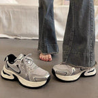 Damen Sportliche Laufschuhe mit atmungsaktiver Mesh-Oberfläche und dämpfender Sohle R&B