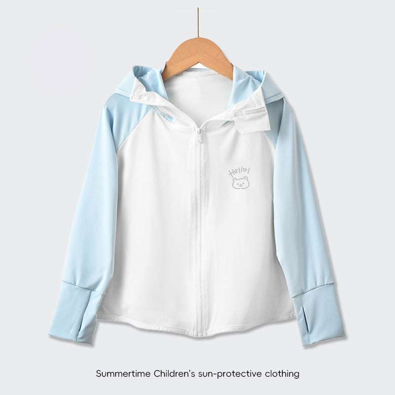 Damen UV-Schutzjacke mit Kapuze und weichem Material R&B