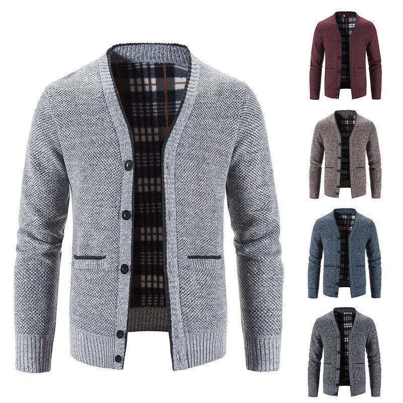 Herren Strickjacke mit modernem Design und klassischem Schnitt R&B