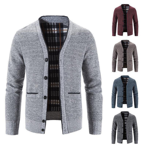 Herren Strickjacke mit modernem Design und klassischem Schnitt R&B