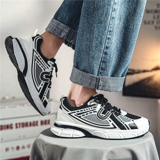 Damen Sportliche Laufschuhe mit atmungsaktiver Oberflächenstruktur und stützender Dämpfung R&B
