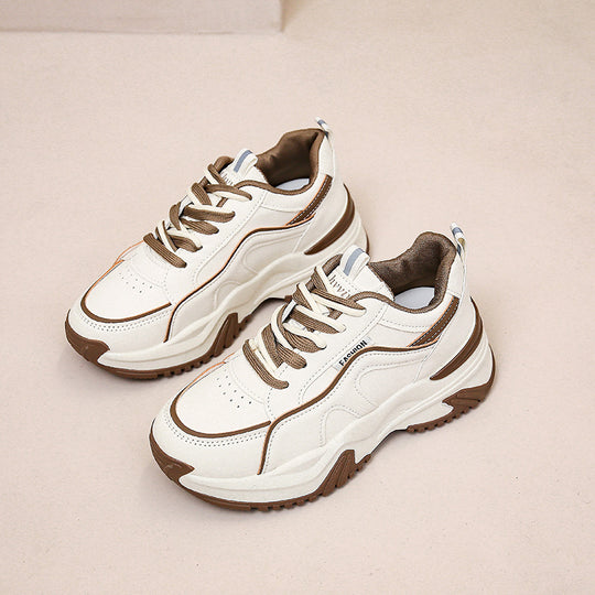 Damen Chunky Sneaker mit dämpfender Sohle und atmungsaktivem Obermaterial R&B