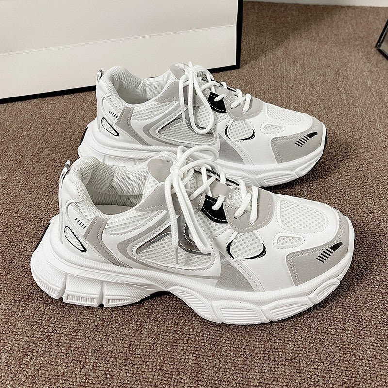 Damen Sportliche Lauf Sneakers mit atmungsaktivem Obermaterial und dämpfender Sohle R&B