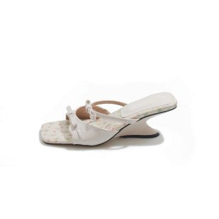 Damen modische Riemchen-Sandaletten mit floralem Design und elegantem Absatz R&B