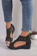 Damen elegante Plateau-Sandalen R&B
