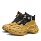 Damen stylische High-Top Sneakers mit dynamischem Sohlendesign R&B