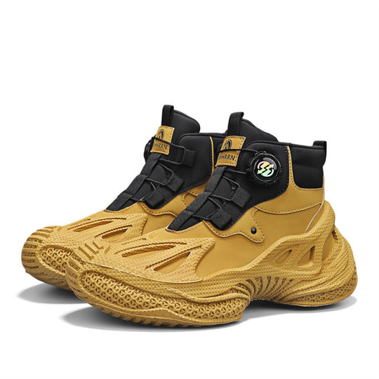 Damen stylische High-Top Sneakers mit dynamischem Sohlendesign R&B