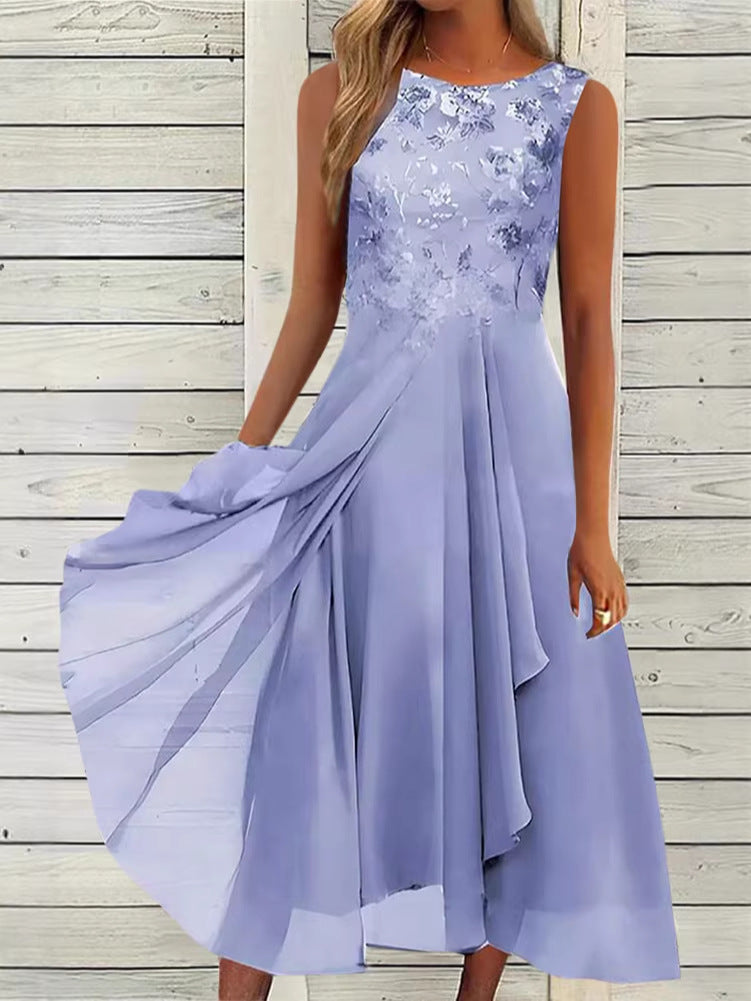 R&B | Damen Elegantes Sommerkleid Leicht & Feminin Geschnitten