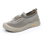 Damen Sportliche Freizeitschuhe mit elastischem Schnürsystem und rutschfester Sohle R&B