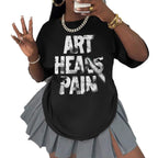 Damen T-Shirt mit kreativem grafischen Spruch R&B