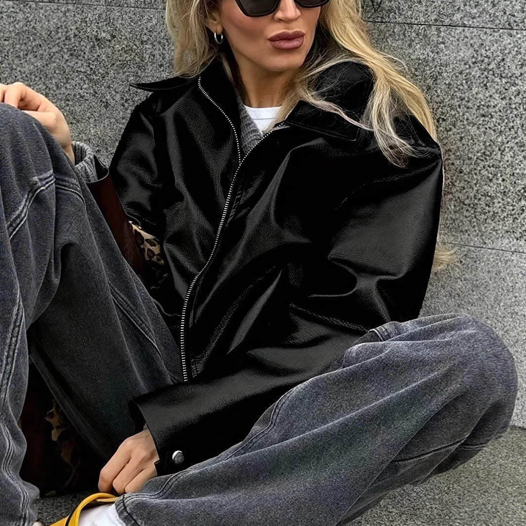 Damen modische jacke im Vintage-Stil mit hochwertiger Textur R&B