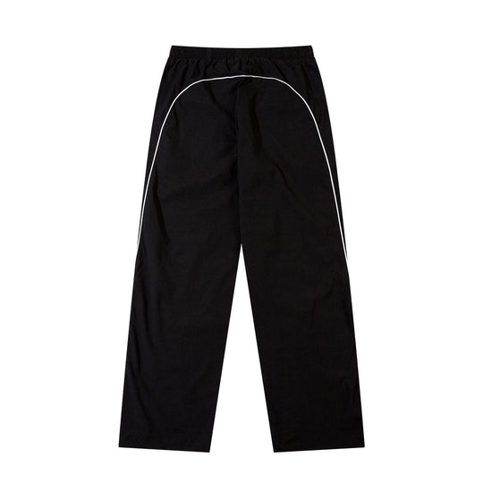 Herren nan sportliche Jogginghose mit elastischem Bund, seitlichen Kontrastpaspeln und geradem Schnitt R&B