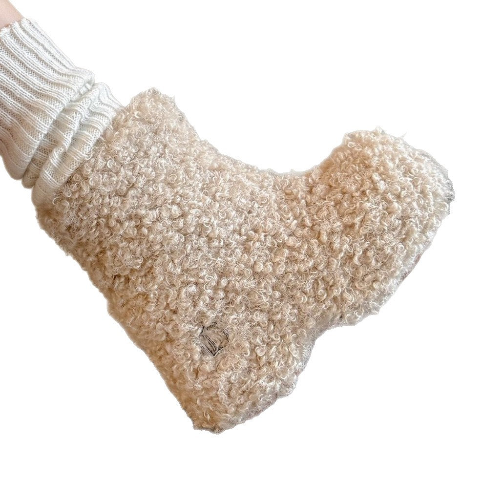 Damen Furry Boots im modernen Design R&B