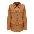 Damen praktische Jacke im modernen Look mit aufgesetzten Taschen R&B