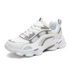 Damen Freizeit Sneakers mit atmungsaktiver Obermaterialstruktur und stoßdämpfender Sohle R&B