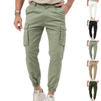 Herren Cargo-Hose mit  elastischem Bund und praktischen Taschen R&B