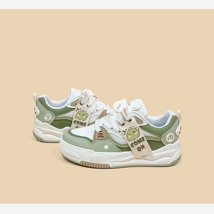 Damen sportliche Sneaker mit trendigem Design und atmungsaktivem Obermaterial