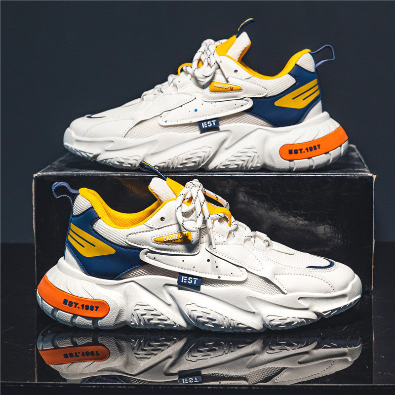 Damen Sportliche Trend-Sneaker mit atmungsaktiver Mesh-Oberfläche und starker Dämpfung R&B