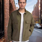 Herren utility Jacke im modernen Design mit praktischen Taschen R&B