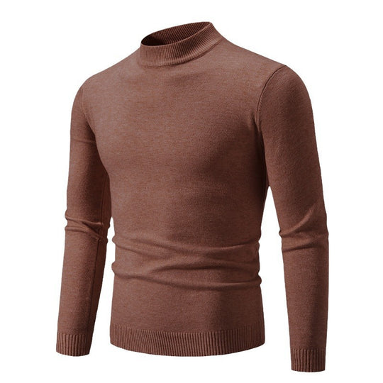 Herren Rollkragenpullover aus weichem Strickmaterial R&B