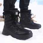 Damen Winterstiefel mit isolierender Polsterung und rutschfester Sohle R&B