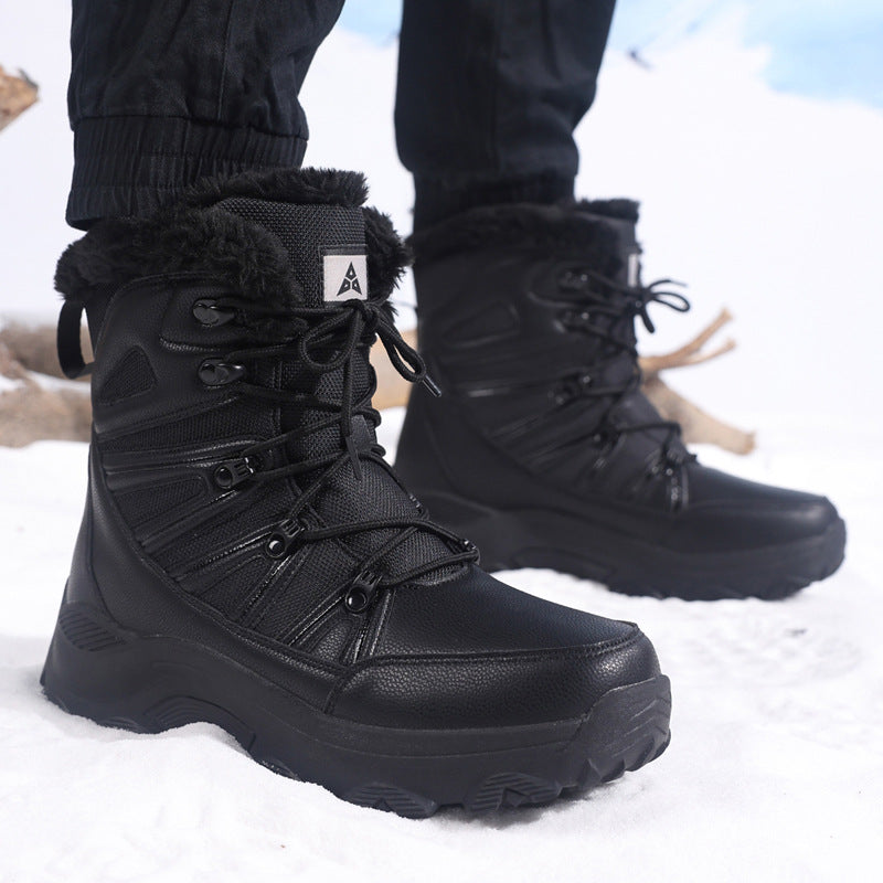 Damen Winterstiefel mit isolierender Polsterung und rutschfester Sohle R&B