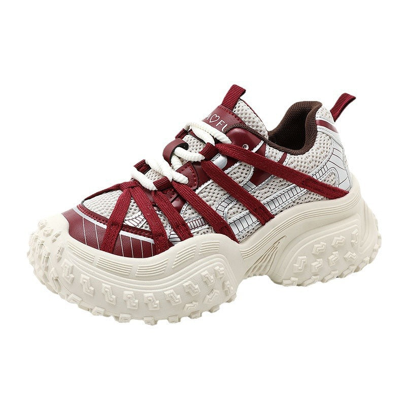Damen Sportliche Multifunktionssneaker mit rutschfester Sohle und atmungsaktivem Obermaterial R&B