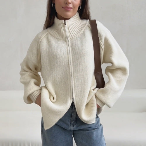 Damen modischer Strickpullover R&B
