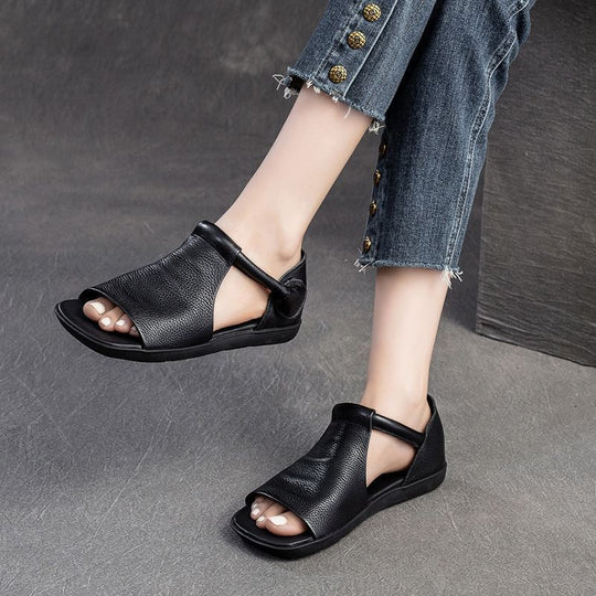 Damen Komfortable Freizeitsandalen mit praktischem Riemendesign und atmungsaktivem Obermaterial R&B