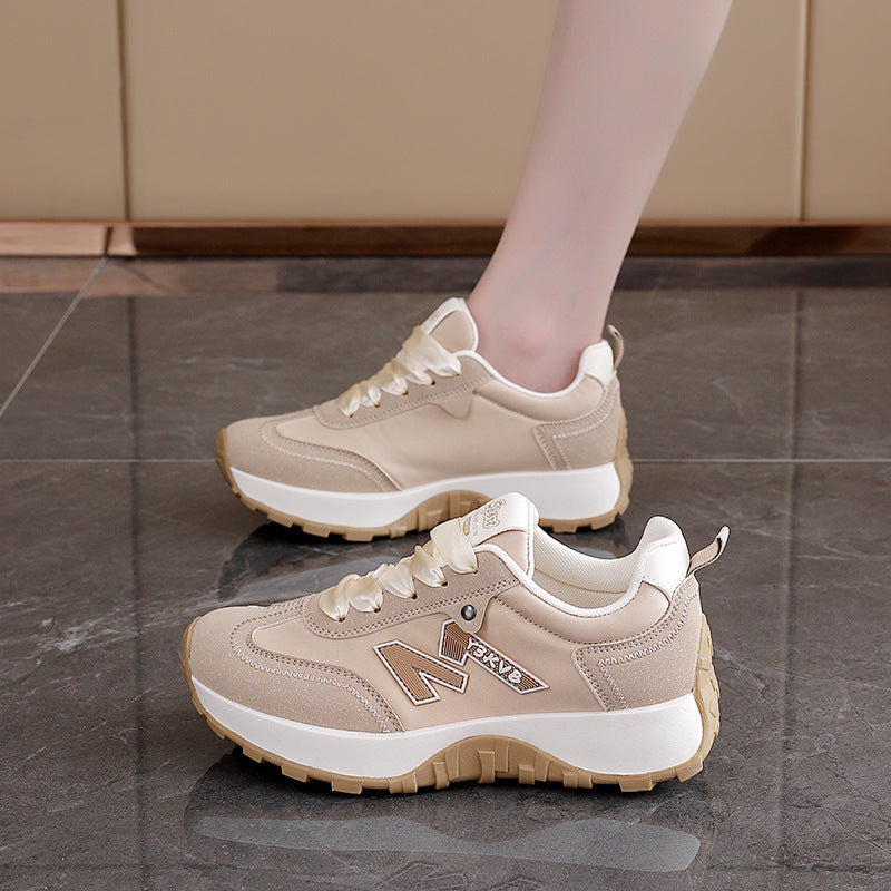 Damen Trendige Plattform Sneakers R&B