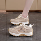 Damen Trendige Plattform Sneakers R&B